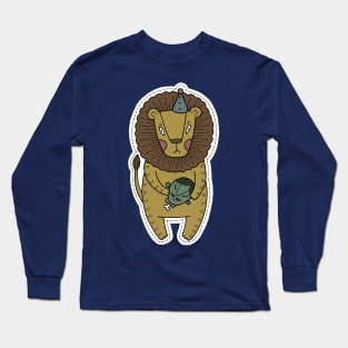 Circus Lion Long Sleeve T-Shirt